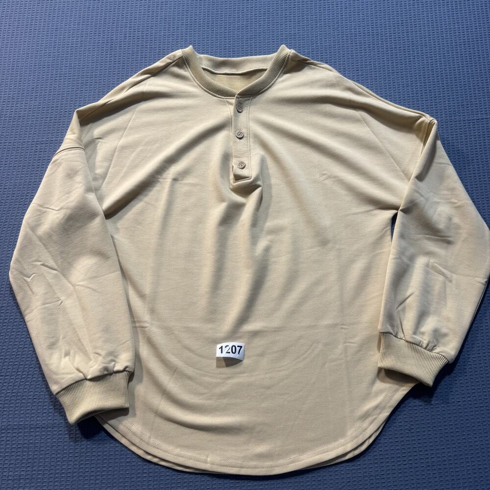 WOMEN Brown Long Sleeve  Tee Sz‎ M  Pre owned Excellent